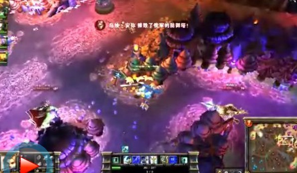 德玛西亚国家队主力前锋盖伦 小东LOL第一视角