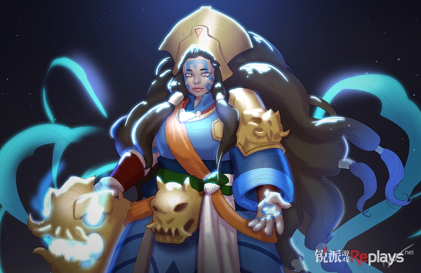 剽悍大妈也疯狂:画师笔下的新英雄俄洛伊
